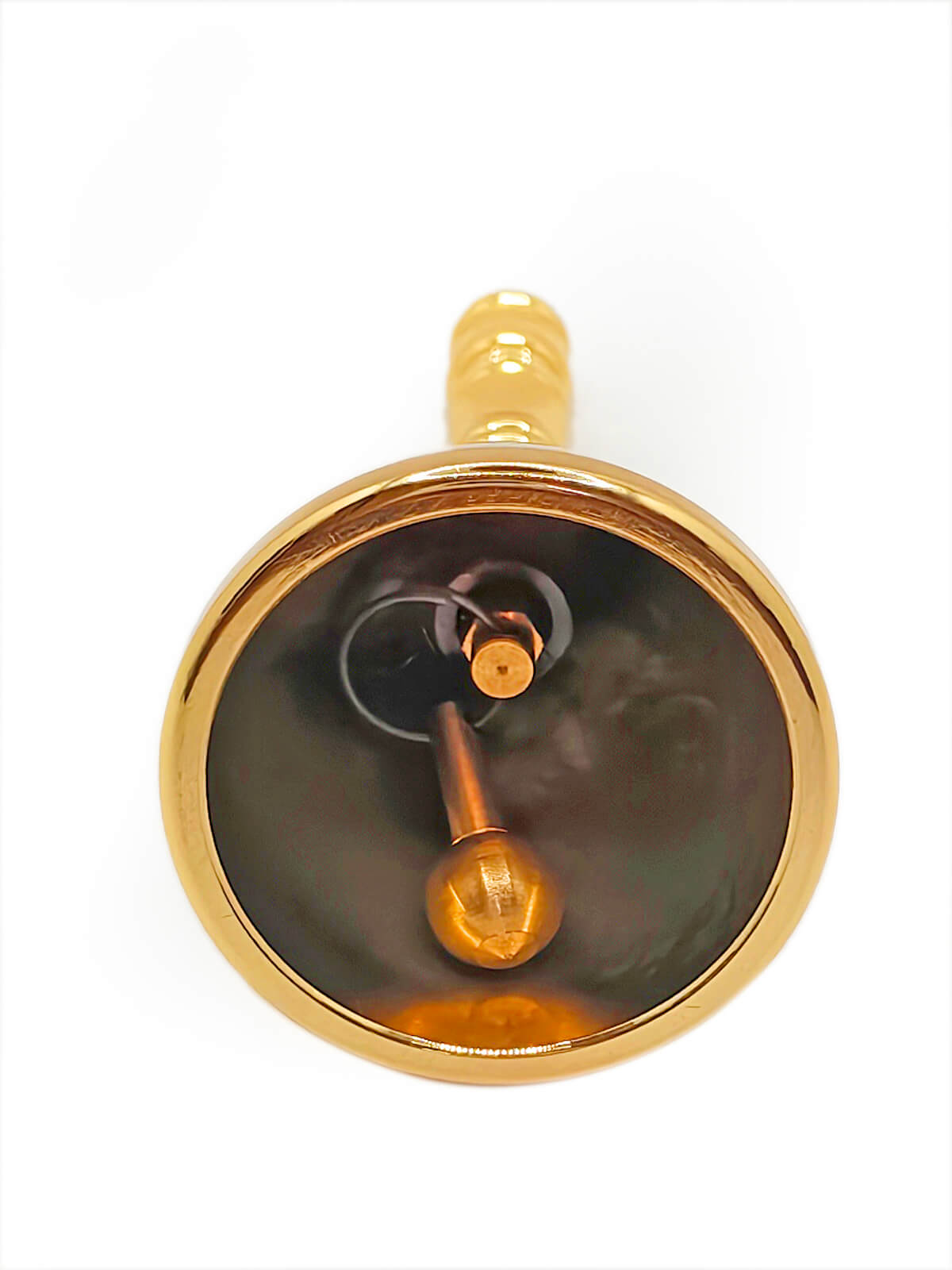 Heavy Brass Temple Aarti Bell for Mandir | Traditional Hand Bell for Home | Loud Sound Brass Ghanta