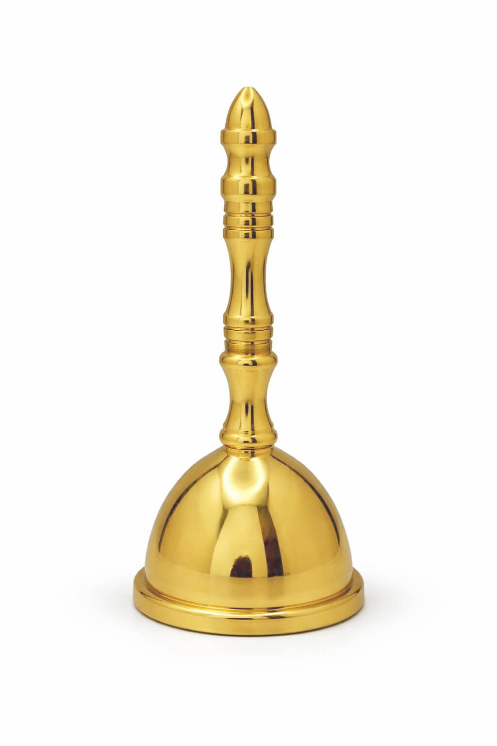 Heavy Brass Temple Aarti Bell for Mandir | Traditional Hand Bell for Home  | Loud Sound Brass Ghanta