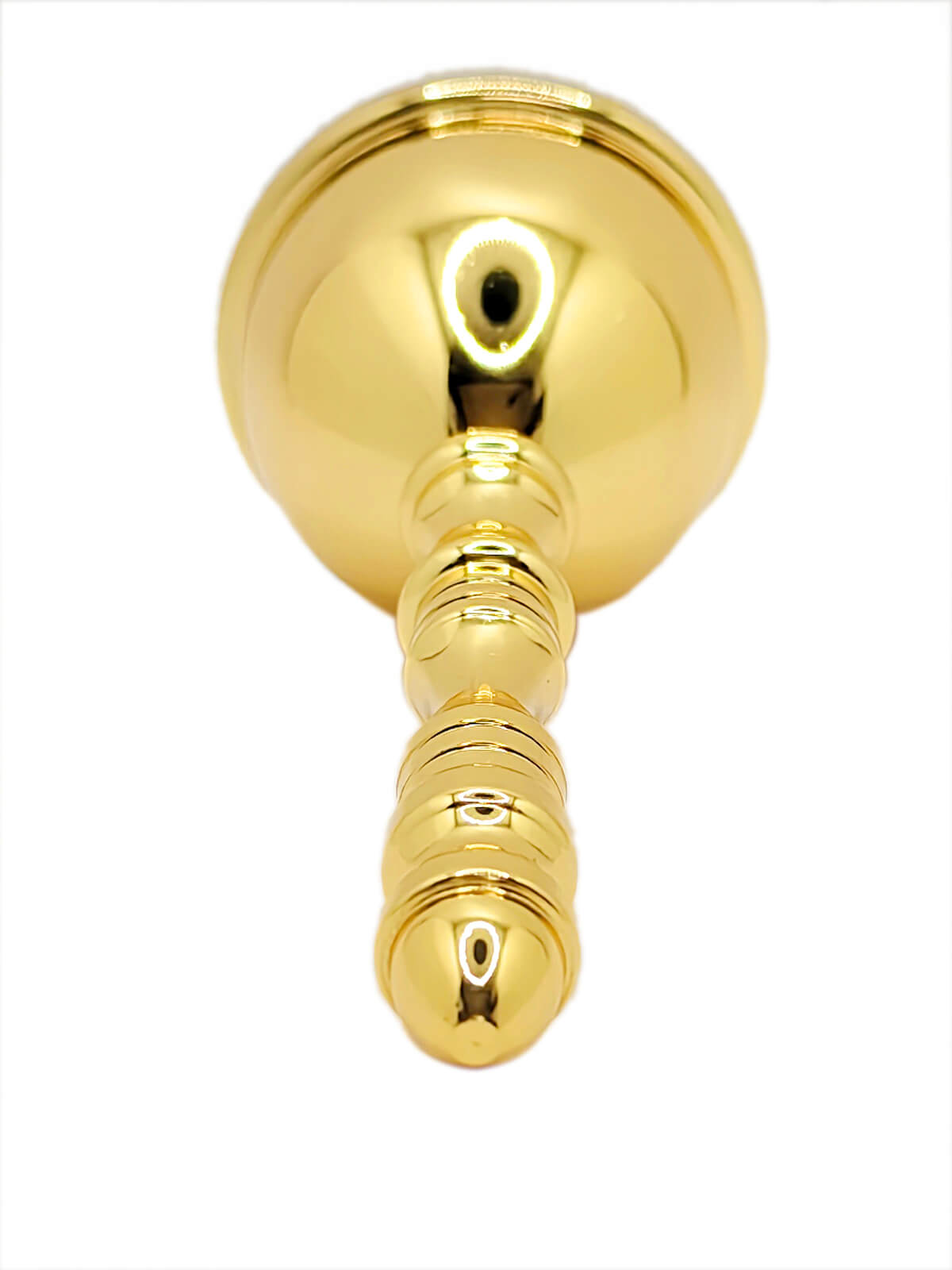 Heavy Brass Temple Aarti Bell for Mandir | Traditional Hand Bell for Home  | Loud Sound Brass Ghanta