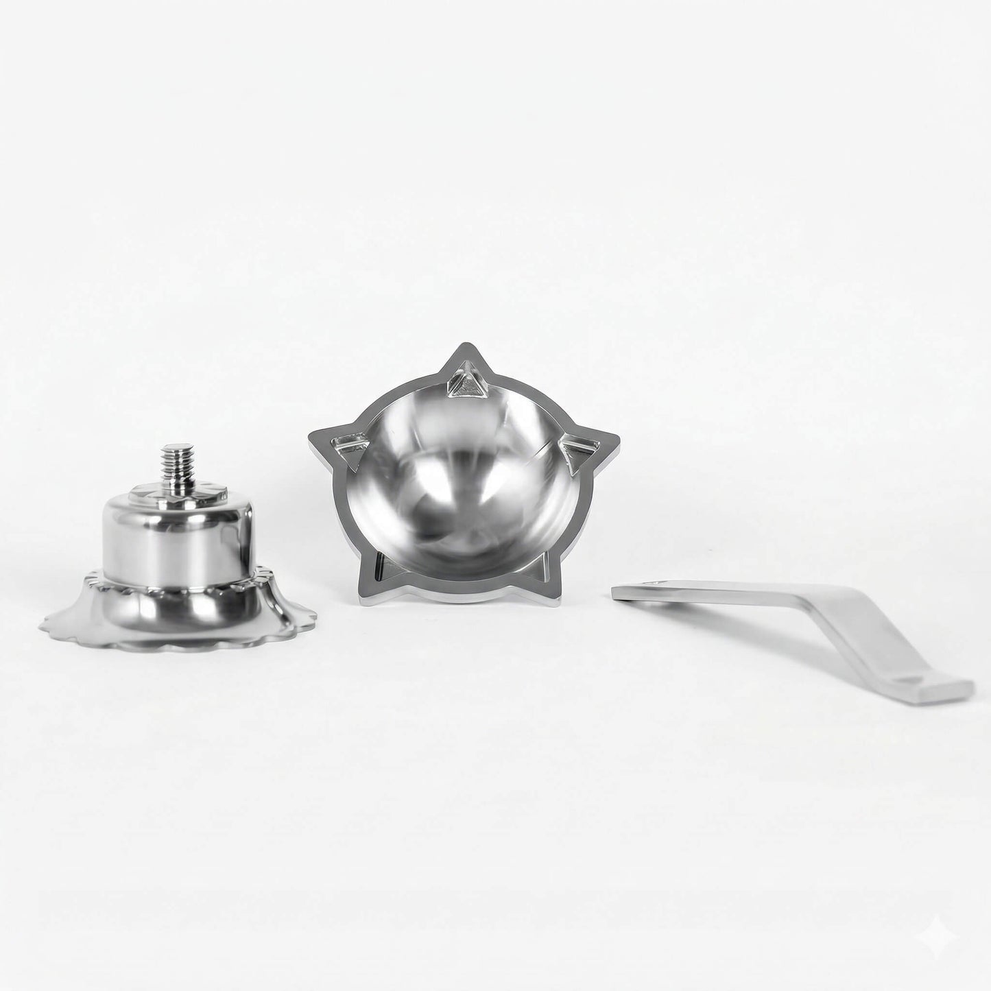 Folding Brass Diya 3 Piece Set | Portable Brass Oil Lamp for Pooja | Foldable Diya for Travel & Mandir | Traditional Brass Deepak for Aarti & Festivals
