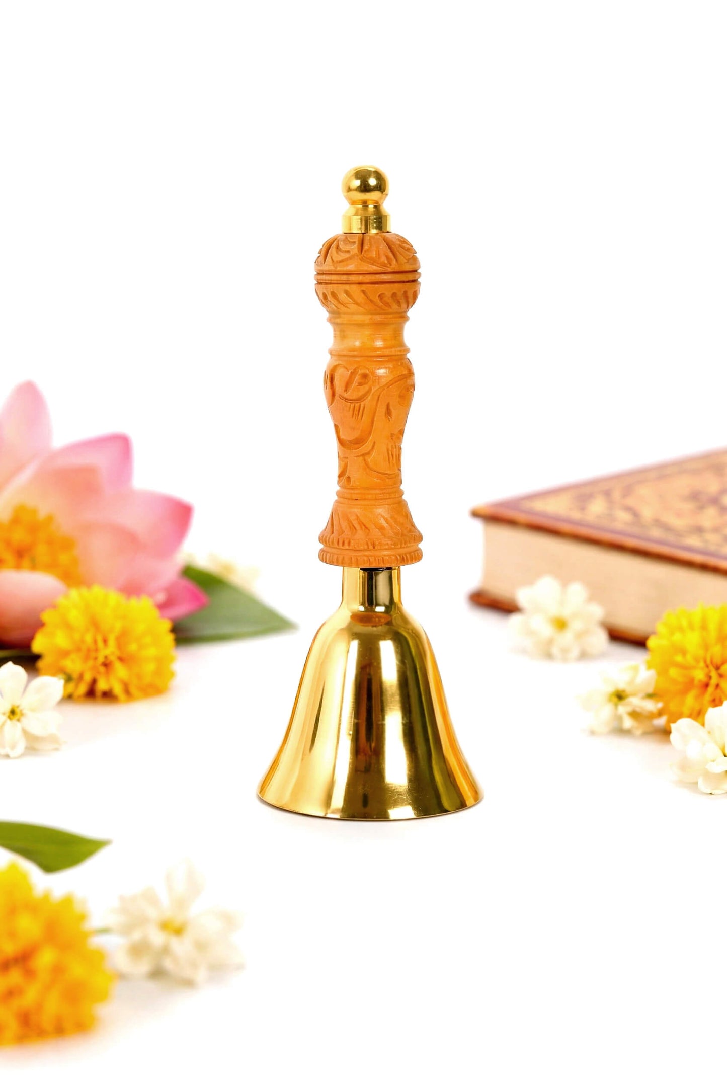 Rajwadi brass bell-3
