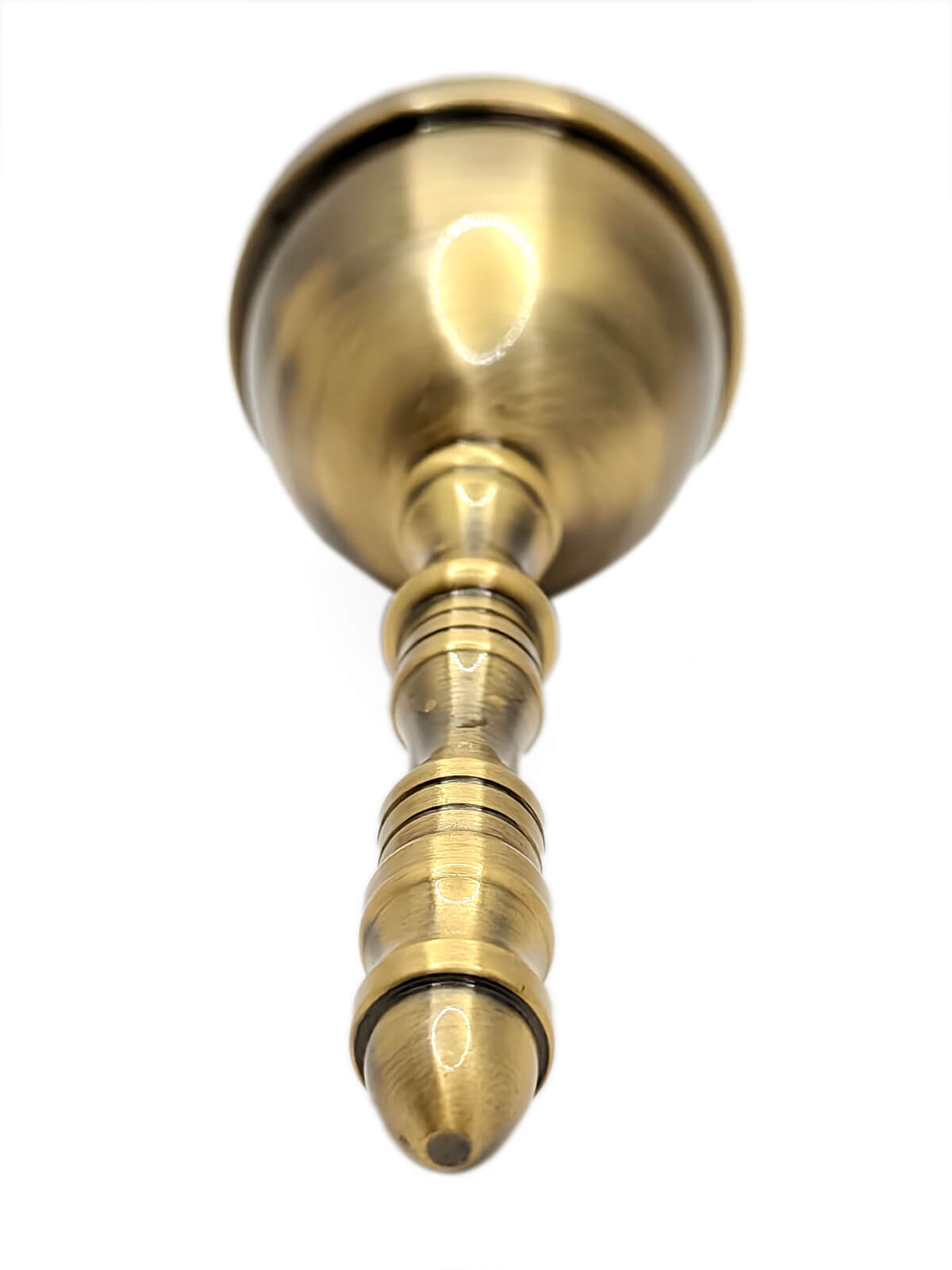 Heavy Brass Temple Aarti Bell for Mandir | Traditional Hand Bell for Home  | Loud Sound Brass Ghanta