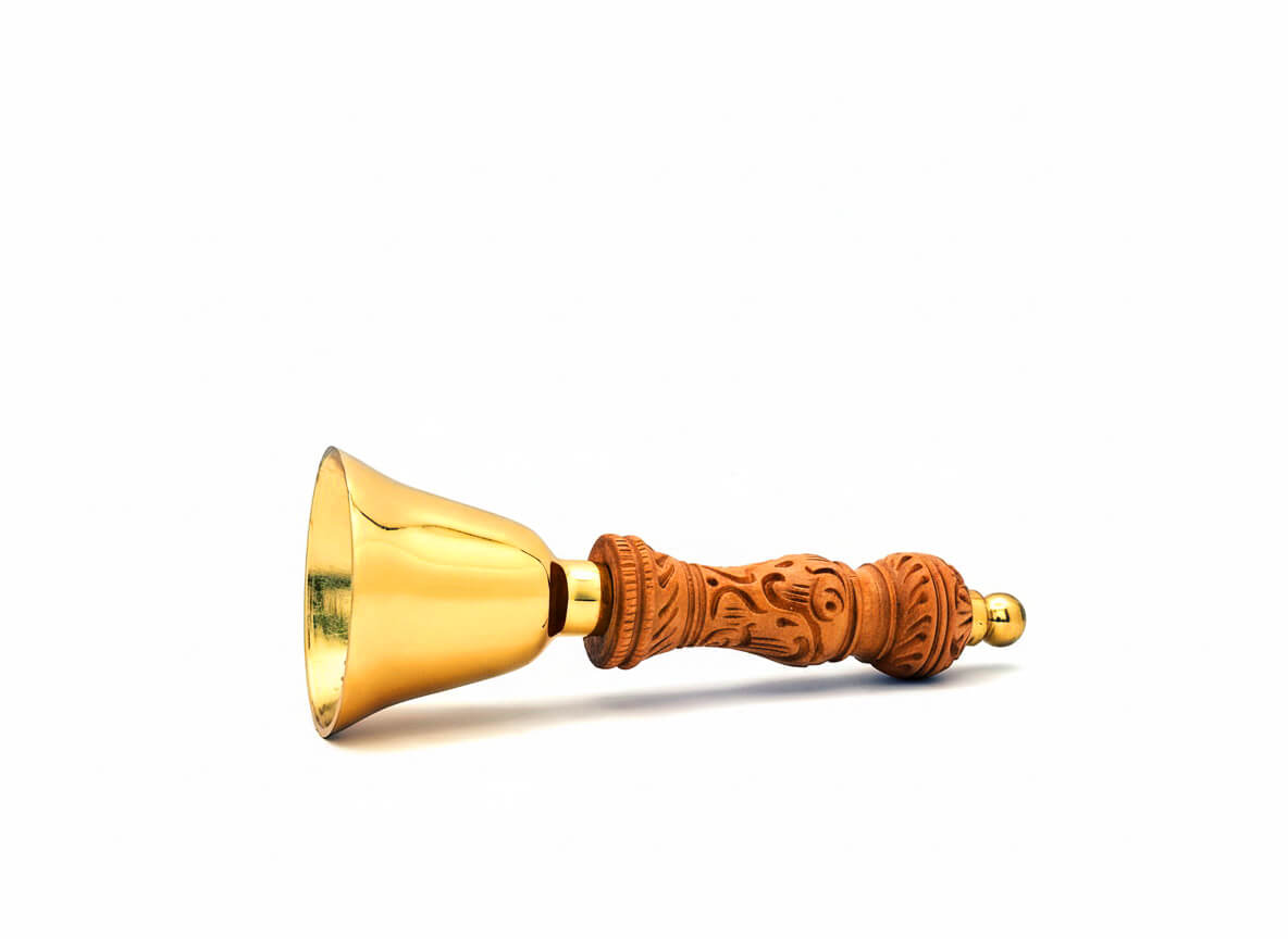 Rajwadi brass bell-3