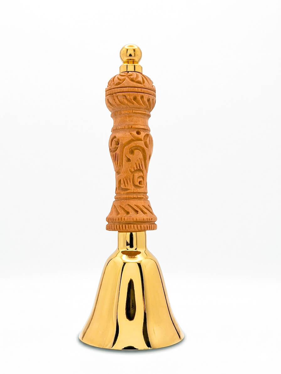 Rajwadi brass bell-3
